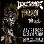 Dopethrone w/ Mizmor + Tribunal @ Black Cat Tavern, Saskatoon