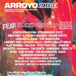 Lindsey Troy of Deap Vally live at Arroyo Secodelic Festival