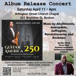 Guitar America 250: Album Release Concert