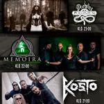 DOROTHY POLONIUM, MEMOIRA, KOSTO @ ROCKNECK, JYVÄSKYLÄ 18.7.2026