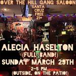 alecia haselton (full band!) at Over the Hill Gang Saloon in Santa Cruz