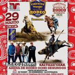 Circuito de Rodeo Wrangler y 8 SEGUNDOS en Concierto en Saltillo, Coah.