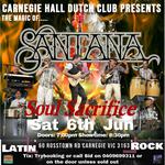Soul Sacrifice - The Magic of Santana returning to Carnegie Hall Dutch Club