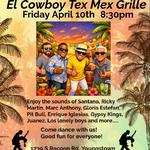 Havana Nights at El Cowboy Tex Mex 8:30pm