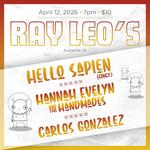 Hello Sapien, Hannah Evelyn & The Handmades, Carlos Gonzalez