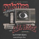 palettes w/All Hype - white. (noise) Album Release Tour