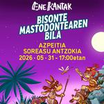 Ene Kantak Bisonte mastodontearen bila