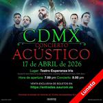 Saurom en Concierto  Acústico en la CDMX