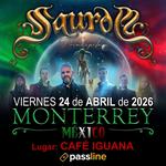 Saurom en Concierto, Monterrey México