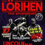 LÖRIHEN llega a LINCOLN VIE 27 MARZO