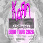 Korn Euro Tour 2026
