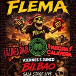 FLEMA+La Linea Roja+Doble Fuerza+Negra Calavera 