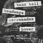 Hear Tell, Carronades, Headways and Hover at El Capitan