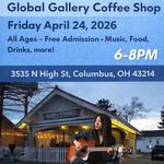 Nicki Sage Returns to Columbus - Global Gallery Coffee Shop