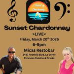 The band Sunset Chardonnay at Micas Restobar in La Verne, CA