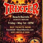TRIXTER Live in Ocean City MD "BEACH BARRELS"