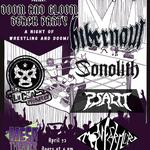 DOOM and GLOOM BEACH PARTY, a night of wrestling and doom