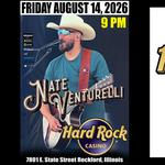 Nate Venturelli at Hardrock Casino Rockford