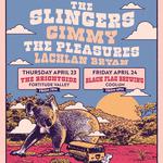 The Pleasures - Black Flag Brewing, Coolum QLD (+ The Slingers, Gimmy, Lachlan Bryan)