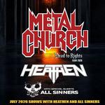 Metal Church w/ Heathen