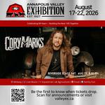Cory Marks Live @ Annapolis Valley Exhibition (Lawrencetown, NS)