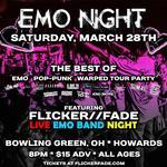 EMO NIGHT ft. Flicker//Fade Live Band Emo Night