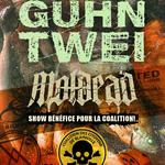 SHOW BÉNÉFICE! Guhn Twei + Moldead  @ Bar-Spectacle Le Montecristo, Sainte-Thérèse