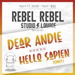 Hello Sapien & Dear Andie @Rebel Rebel