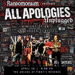 Randomonium Presents All Apologies Unplugged at Pinky's Revenge