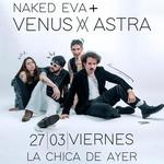 NAKED EVA + VENUS ASTRA EN LA CHICA DE AYER