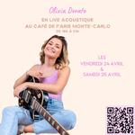 Olivia Dorato au Café de Paris Monte-Carlo