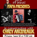 Papa Presents: Conversation and Music with Corey Arceneaux