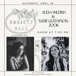 Alexa Wildish and Sadie Gustafson-Zook at Society Hall in Alamosa