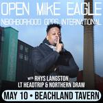 Open Mike Eagle at Beachland Tavern with Rhys Langston, Lt Headtrip and NorthernDraw