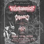 Warhammer European Tour Death, Fire and Soil