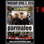 Nate Venturelli with Parmalee at The Vixen