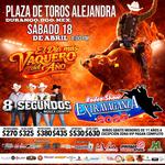 Rodeo Extravaganza y 8 SEGUNDOS en Concierto en Durango, Dgo,