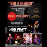 “Turn It On Again” – a tribute to the music of Phil Collins at Club Louie's