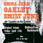 Emma Jean Oakley, Emily June, and HalfwayFromBackwards at Original Grinds