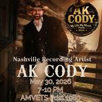 AK CODY LIVE at AMVETS Post 1980