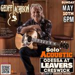 Geoff Achison Acoustic Show at Odessa at Leavers