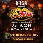 McJazz Band open jazz jam at The Dragon Upstairs