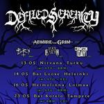 Defiled Serenity / Admire The Grim / BloodRedNails