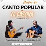 Canto Popular en La Casona