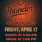 Zach Thomas and Bryan Loweree at Thunder Coffee