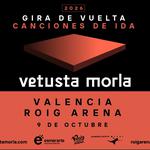 VALENCIA Vetusta Morla 2026 - Gira de vuelta. Canciones de ida.