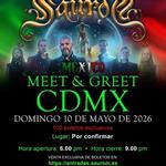 Saurom, Meet & Greet CDMX