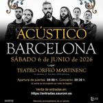 Saurom, Concierto Acústico, Barcelona