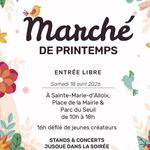 Marché de printemps Sainte-Marie-d’Alloix 2026