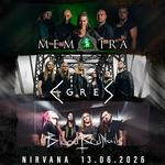 BloodRedNails, EGRES, Memoira || Nirvana 13.6.2026